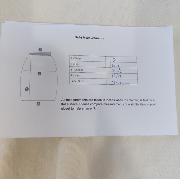 Zara Knit Skirt - Medium - Picture 9 of 9